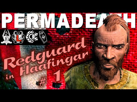REDGUARD boy in HAAFINGAR - 1 - Skyrim AE Legendary Survival Permadeath