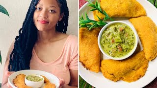 Download lagu 🔥The BEST vegan Colombian style empanadas using IMPOSSIBLE MEAT  Homemade sofrito mp3