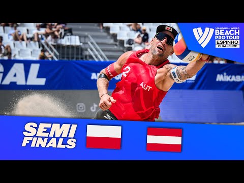 Kantor/Zdybek vs. Hörl/Horst - Semi Finals Highlights Espinho 2023 #BeachProTour
