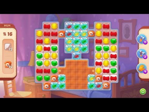 Homescapes Level 9524 No Boosters Gameplay