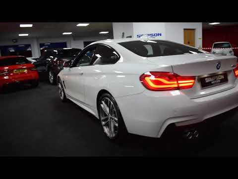 2018 18 BMW 4 SERIES 2.0 420D M SPORT 2d 188 BHP