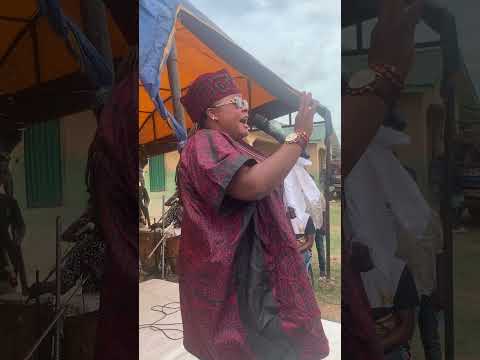 Erelu Elemure Ogunyemi at madam Alice Osasona burial in ikole Ekiti