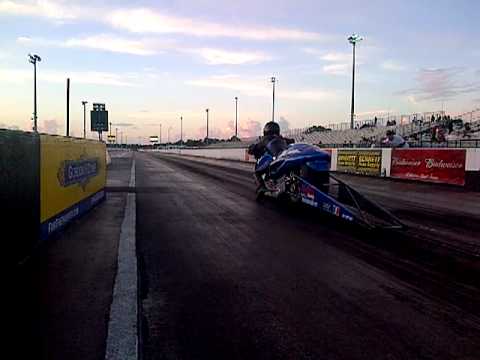 Kim Morrell testing at palm beach