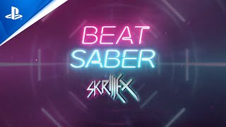 PlayStation Beat Saber - Skrillex Music Pack Launch | PS VR anuncio