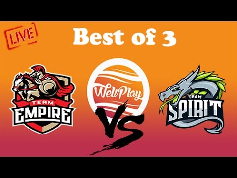 Empire vs Spirit Game 2 Live - LB Round 2 bo3 - WellPlay Invitational by VitalBet