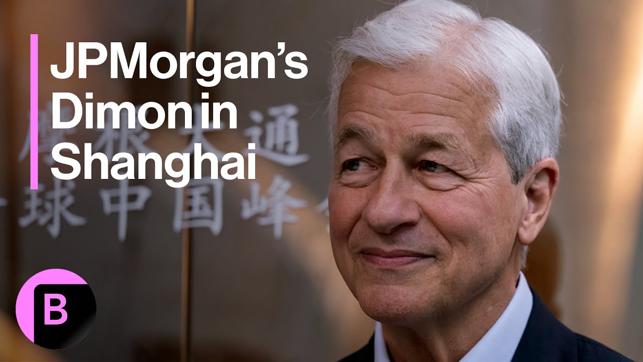 JPMorgan CEO Jamie Dimon on Economic Risks, Federal Reserve, China Business