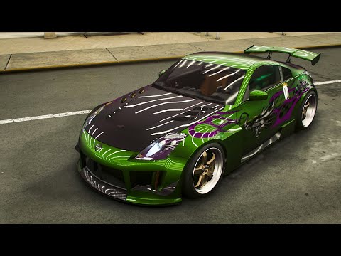 Rachels 350Z from NFS Underground 2 ft Riders on the storm / NFS Cinematic / 4k