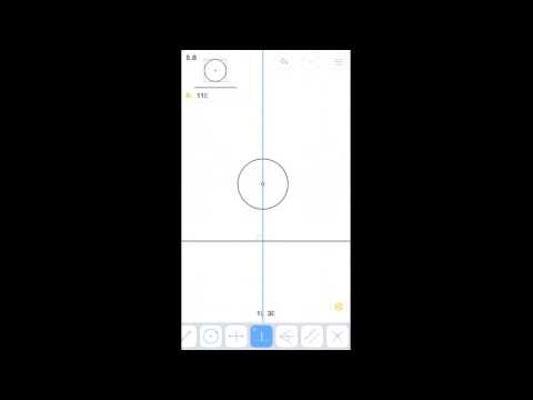 Euclidea - 5. Эпсилон (Epsilon) - 5.8 - Квадрат, описанный около окружности