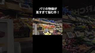 【悩み】パリの物価が高すぎる件 #フランス旅行   #パリ  #フランス観光