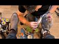 PURE ASMR Shoe Shine | Extreme Leather Transformation For Old Brown Boots