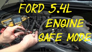 Ford 5.4L failsafe mode multiple codes Real time troubleshooting
