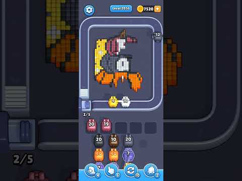 Pixel Flow Level 2056 Walkthrough