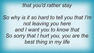 Graham Colton - Best Thing Lyrics