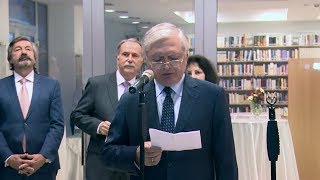 Выступление министра иностранных дел Армении Эдварда Налбандяна на официальной церемонии открытия Центра Гете