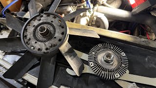BMW E28/E30 Fan Clutch Replacement