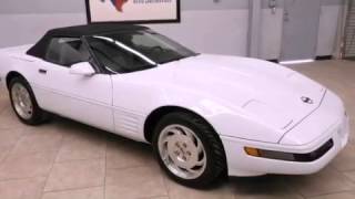 preview picture of video '1994 Chevrolet Corvette Convertible Dallas TX'