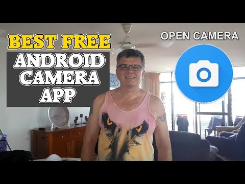 Best FREE Android Camera App !  Open Camera App Tutorial Review. Video with Android Cell Phone