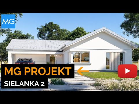 Projekt domu  Sielanka 2 MG Projekt - 135,58 m2