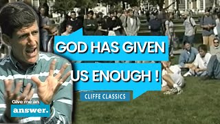 Cliffe Knechtle | God Has Given All Of Us Enough To Believe In Him! | Give Me an Answer