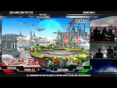 FGF2 - Fabian & THC|Jesus Vs. THC|Eshura  & THC|Veg Grand Finals - Smash 4