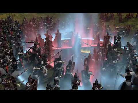 Total war Warhammer 3 (High Elves VS Bretonnia)