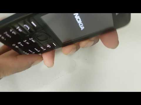 Nokia 216 Mobile How to open the back cover
