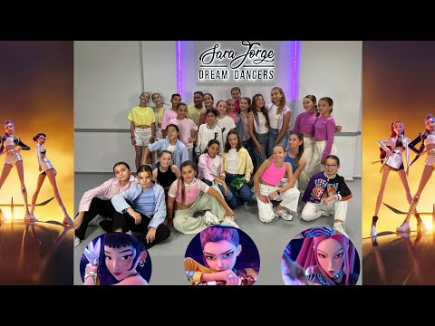 ✨🎵 HUNTRIX – GOLDEN | Coreografía Sara Jorge Andreasson 🌈💥