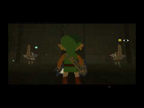Wind Waker hack. Custom Palette lighting for Wind Temple at night.