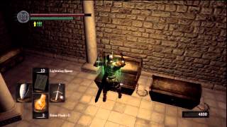 Dark Souls Item Location Walkthrough: Havel's Armor Dragon Tooth Occult Club [HD]