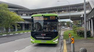 SBS Transit Zhongtong LCK6126EVG N12 [SG3433C] on Service 117M
