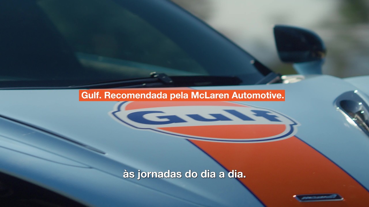 Gulf. Recomendada pela MacLaren Automotive