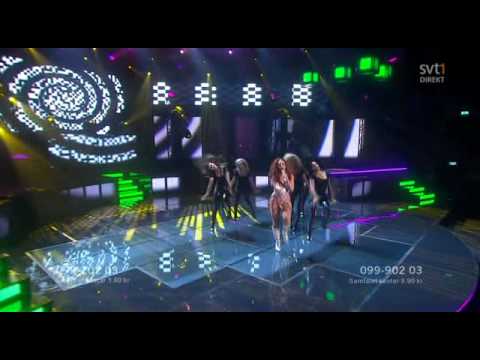 3. Linda Pritchard - You're Making Me Hot-Hot-Hot (Melodifestivalen 2010 Deltävling 1)