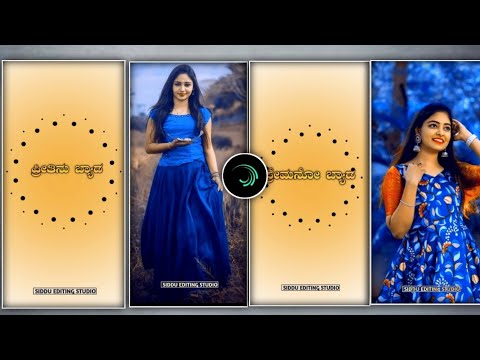 alight motion🥰 kannada new trending💞 Janapada 😎video layers effect link 👇👇