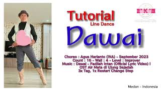 Download lagu Tutorial Dawai Line Dance - Choreo : Agus Harianto Medan (INA) - September 2023 mp3