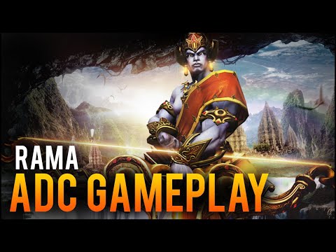 Quase profissional! | SMITE  Rama (ADC GAMEPLAY + BUILD)