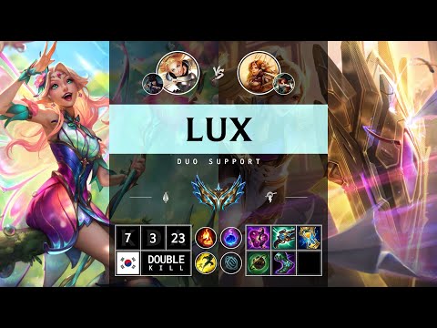 Lux Support vs Leona - KR Challenger Patch 14.13