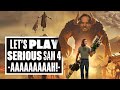 Let's Play Serious Sam 4 co-op gameplay - DOUBLE THE GUN, DOUBLE THE FUN!