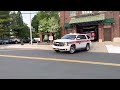Port Chester Car 2392 Responding To 1 Rye Ridge Plaza For A Commercial Alarm