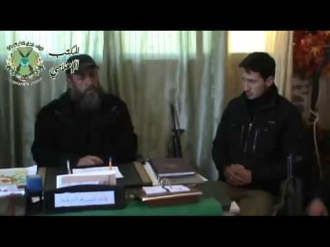 لقاء مع قائد كتيبة الشرطة التابع للواء جبل التركمان للحديث عن دور الكتيبة في ضبط الأمن في المنطقة