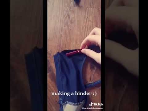 How to make your own chest binder