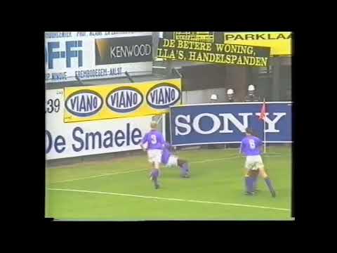 1992-1993 eindronde 2de speeldag Eendracht Aalst - Beerschot 2-1