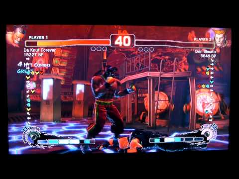 Da Knut Forever (Dee Jay) vs Don illMatiX (Guile) - XBL Ranked