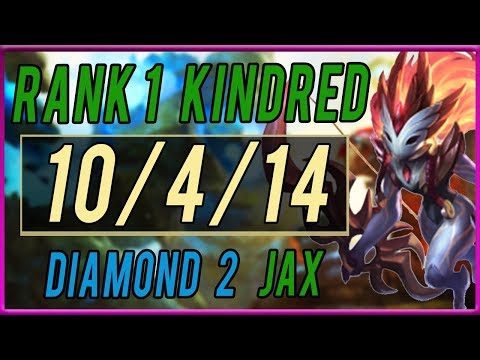 Challenger Kindred Jungle vs Jax  (Forest Within Kindred) - League of Legends
