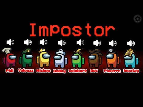 JE DOIS ETRE IMPOSTEUR AVEC LE VOCAL DE PROXIMITE sur AMONG US... (c'est une dinguerie)