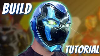 Making a Blue Beetle Helmet out of LIQUID RESIN! | 3D Printing Tutorial |