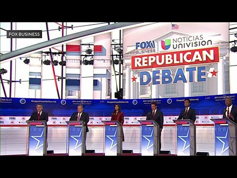 Candidates gather for second Republican presidential primary debate