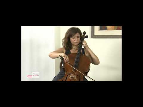 CELLO MASTERCLASS BACH CELLO SUITE NO 3 IN C MAJOR, BWV 1009 - SILVIA CHIESA