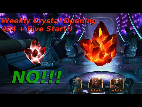 Weekly Crystal Opening #24 | Five Star + INSANE Troll Roll | MCOC