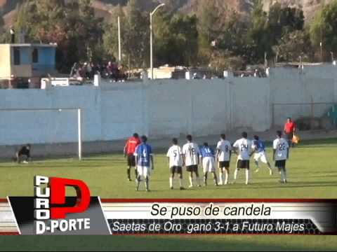 Saetas de Oro venció 3 - 1 a Futuro Majes - Copa Perú 2013 - PURO DEPORTE