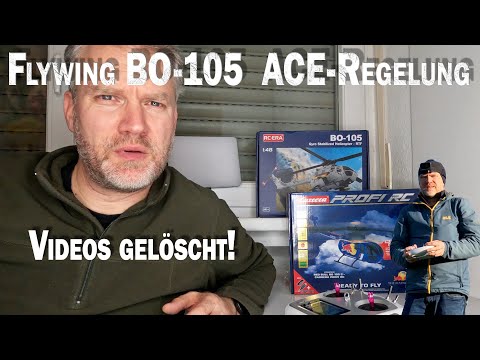 Die coole Flywing Bo105 Flying Bulls RC Helikopter- Crash - Ich habe alle Videos gelöscht  warum?!?
